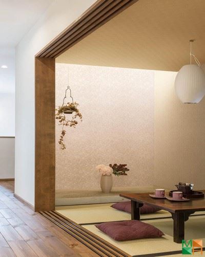 Giấy dán tường Nhật Bản hiện đại P178_01_6011_6407_6408_6593