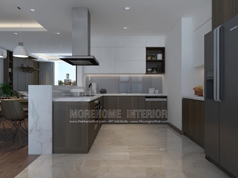 Trang trí nội thất phòng bếp đơn giản Thiết kế nội thất phòng bếp